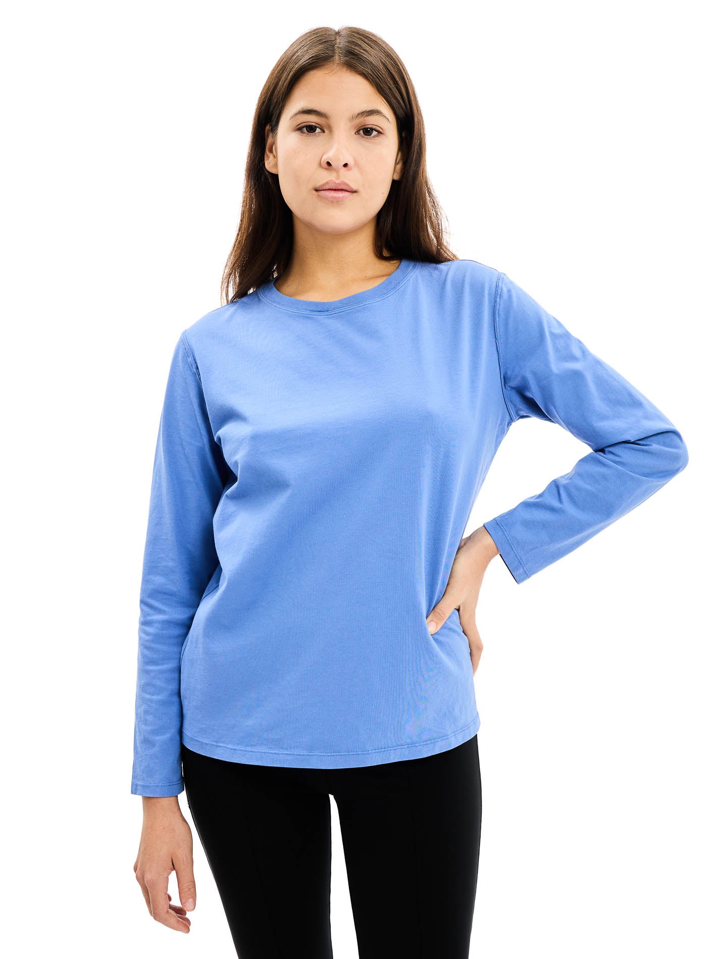 The Long Willie® bio-recycled jersey t-shirt Blue 80's – Patine